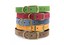 Load image into Gallery viewer, Timberwolf Leather Collars