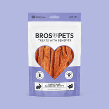 Load image into Gallery viewer, Bros Pets Rabbit & Blueberry Strips