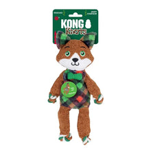 Load image into Gallery viewer, Kong Holiday Floppy Knots Dapper Fox & Badger
