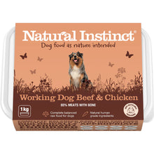 Load image into Gallery viewer, Natural Instinct Working Dog Beef & Chicken