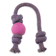 Load image into Gallery viewer, Beco Natural Rubber Ball on Rope
