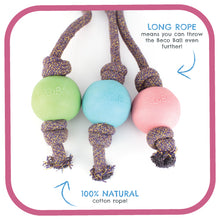 Load image into Gallery viewer, Beco Natural Rubber Ball on Rope