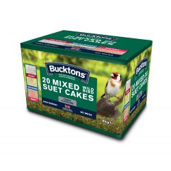 Bucktons Wild Bird Mixed Suet Cakes
