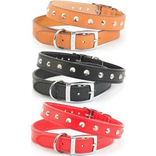 Load image into Gallery viewer, Classic Studded Leather Collars