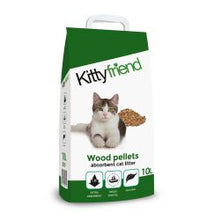 Load image into Gallery viewer, Kittyfriend Wood Pellet Cat Litter 10L