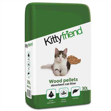 Load image into Gallery viewer, Kittyfriend Wood Pellet Cat Litter 10L