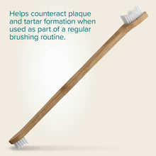 Load image into Gallery viewer, Double Ended Bamboo Toothbrush
