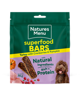 Natures Menu Superfood Bars Turkey - Buy 2 for £5