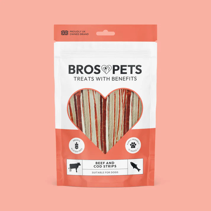 Bros Pets Beef & Cod Strips