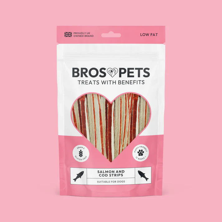 Bros Pets Salmon & Cod Strips