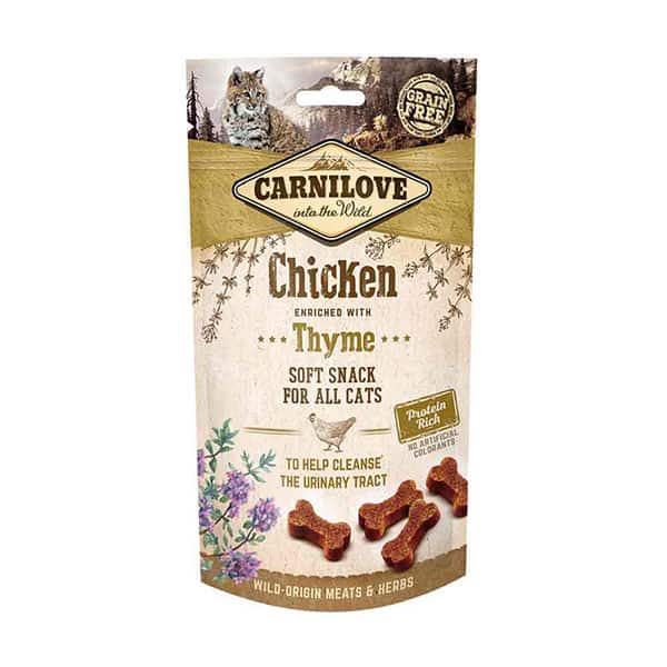 Carnilove Chicken & Thyme Treats for Cats