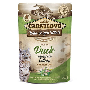 Carnilove Duck & Catnip Pouch for Cats