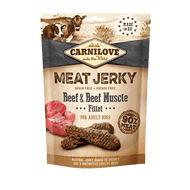 Carnilove Jerky Beef & Beef Muscle Fillet Treats for Dogs