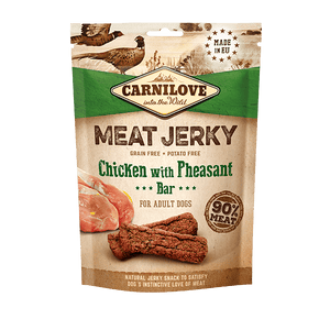 Carnilove Jerky Chicken & Pheasant Bar Treats for Dogs