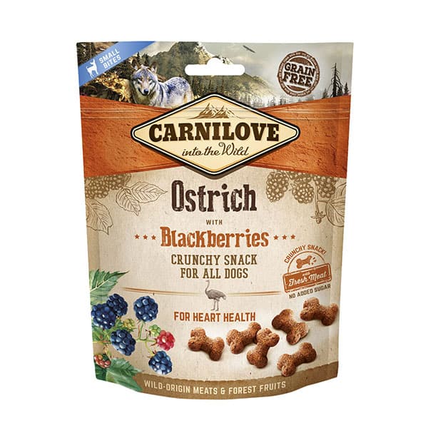 Carnilove Ostrich & Blackberry Treats for Dogs