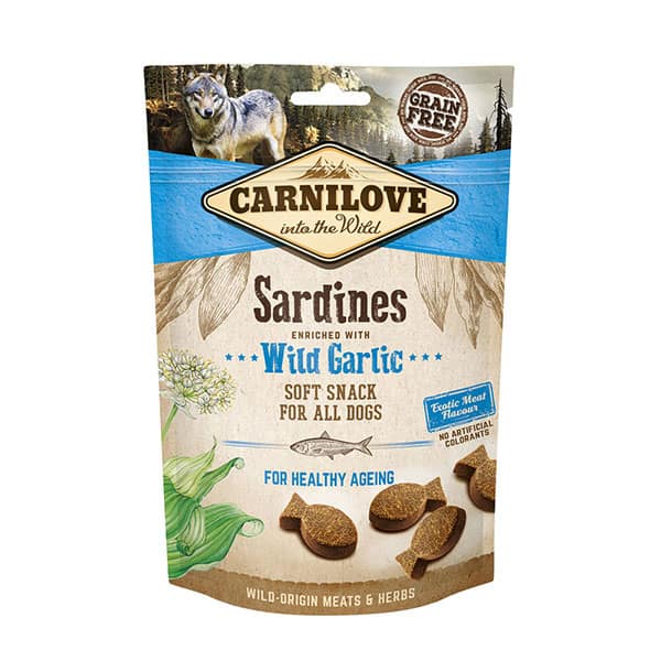 Carnilove Sardine & Wild Garlic Treats for Dogs