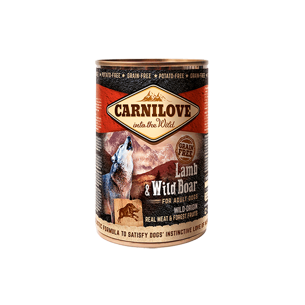Carnilove Lamb & Wild Boar Can for Dogs