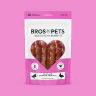 Bros Pets Duck & Rawhide Twister