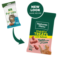 Natures Menu Meaty Treats Salmon - Buy 3 for £5