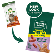 Natures Menu Meaty Treats Turkey - Buy 3 for £5