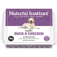 Natural Instinct Natural Puppy - Duck & Chicken 1kg