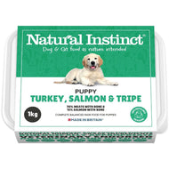 Natural Instinct Natural Puppy - Turkey, Salmon & Tripe 1kg