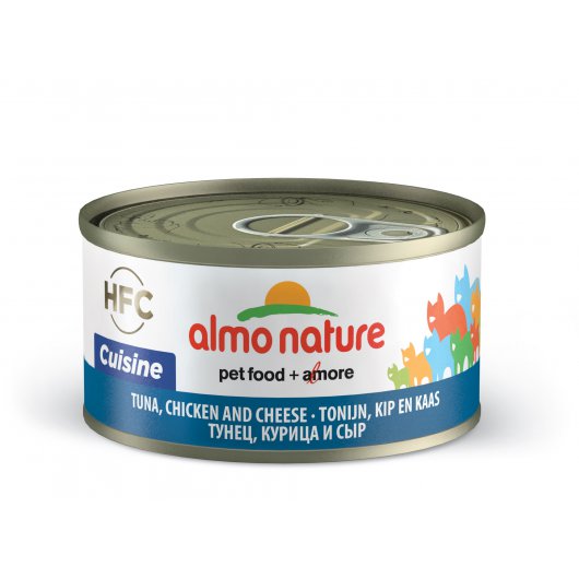 Almo Nature Tuna, Chicken & Cheese Can