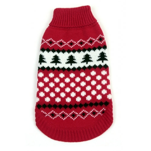 Red & Black Snowflake Jumper 24