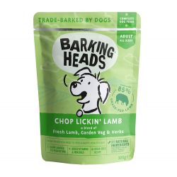 Barking Heads Chop Lickin’ Lamb Pouch 300g