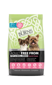 Burns Free From Toy & Small Breed Duck & Potato