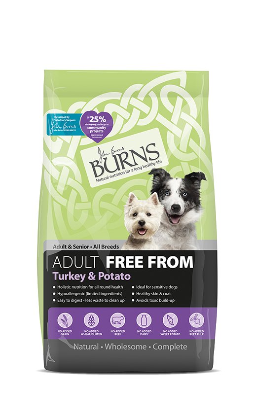 Burns Free From Turkey & Potato