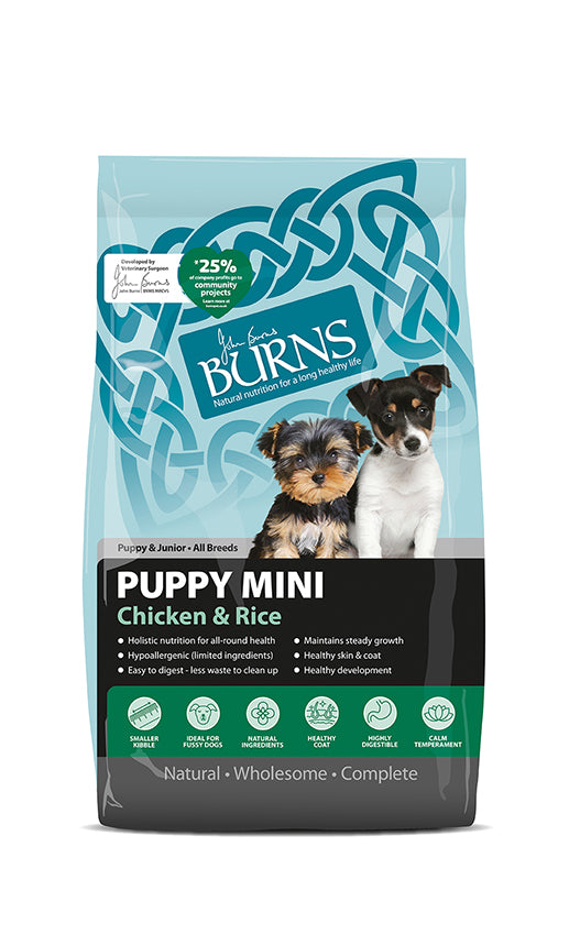 Burns Puppy Mini Chicken & Brown Rice