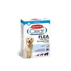 Clear Flea Tablets for Dogs over 11kg - 3 pack