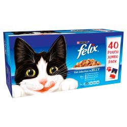 Felix Fish Selection in Jelly 40pk