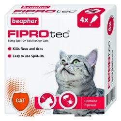 FIPROtec Spot-On Cat - 4 Treatment