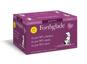 Forthglade Grain Free Just Mixed Variety Complementary Meal 12pk