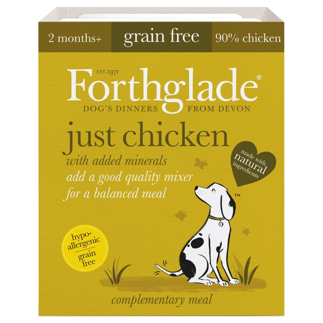 Forthglade Grain Free Just Chicken Complementary Meal