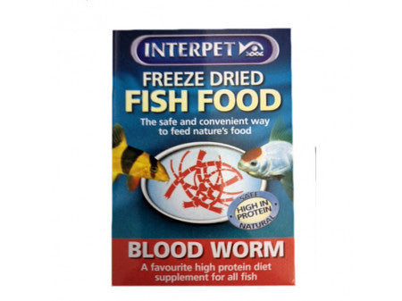 Freeze Dried Bloodworm 4g