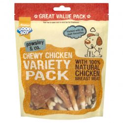 Good Boy Chewy Chicken Variety Pack