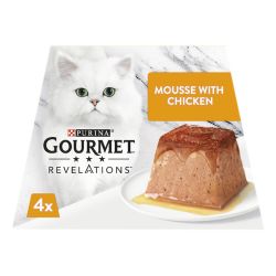 Gourmet Revelations Mousse Chicken in Gravy 4x57g