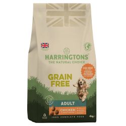 Harringtons Grain Free Adult Dog Chicken & Sweet Potato 4kg