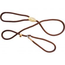 Rope Slip Lead Brown 8mm x 60”