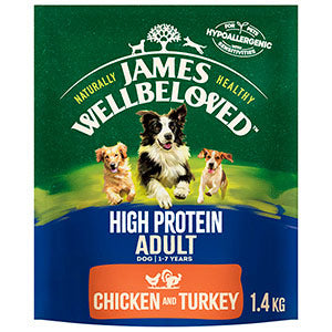 James Wellbeloved Dog High Protein Chicken & Turkey 1.4kg
