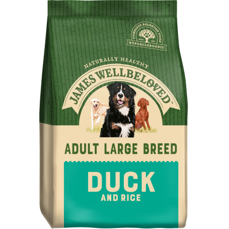James Wellbeloved Adult Large Breed Duck & Rice