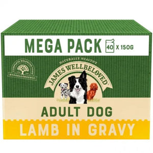 James Wellbeloved Dog Adult Lamb Mega Pack