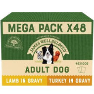 James Wellbeloved Dog Adult Grain Free Turkey & Lamb Mega Pack