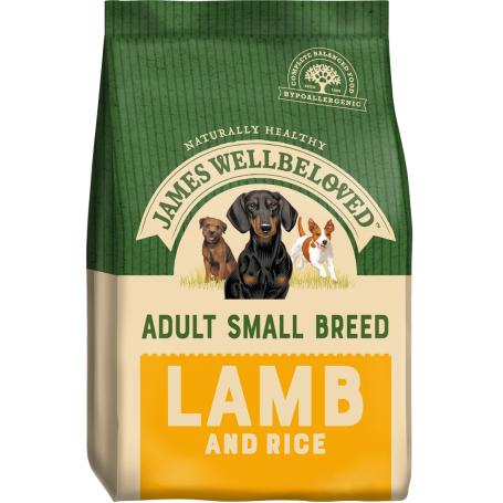 James Wellbeloved Adult Small Breed Lamb & Rice