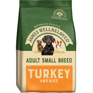 James Wellbeloved Adult Small Breed Turkey & Rice