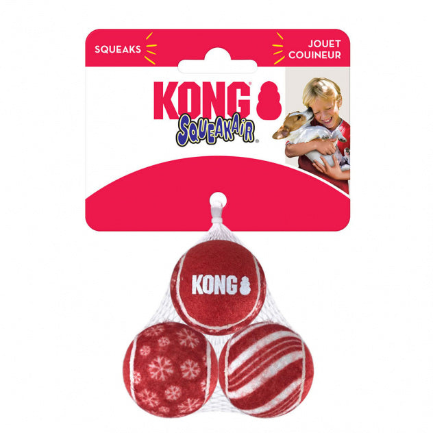 Kong Holiday SqueakAir Balls S 6 pack