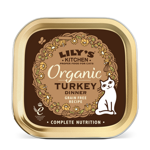 Lily’s Kitchen Cat Tray Organic Turkey Pate